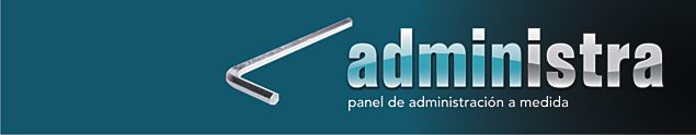 Administra: panel de control a medida